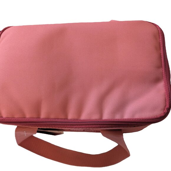 Trader Joe's Mini Insulated Pink Lunch Bag New - Picture 2 of 4